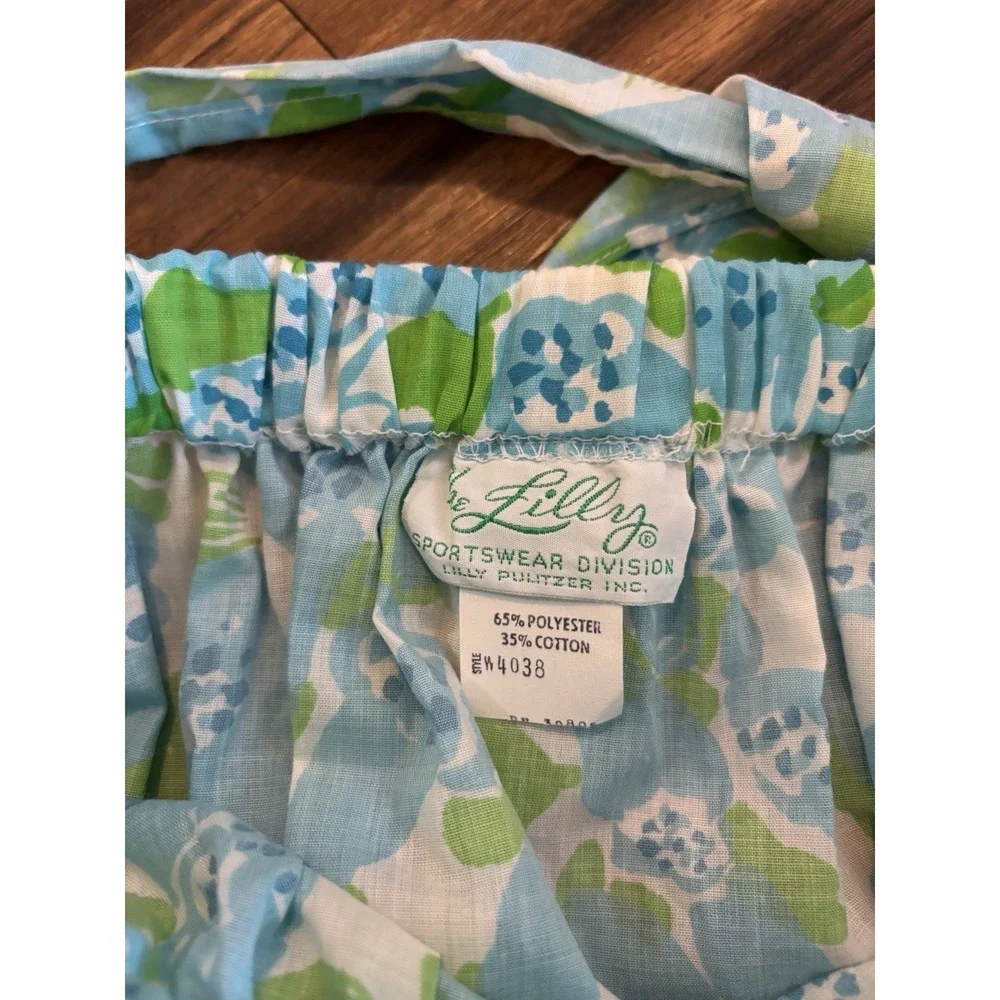 NEW TAGS Vintage The Lilly Lilly Pulitzer Maxi Skirt 1960s Belted Ruffled RARE - Picture 5 of 13
